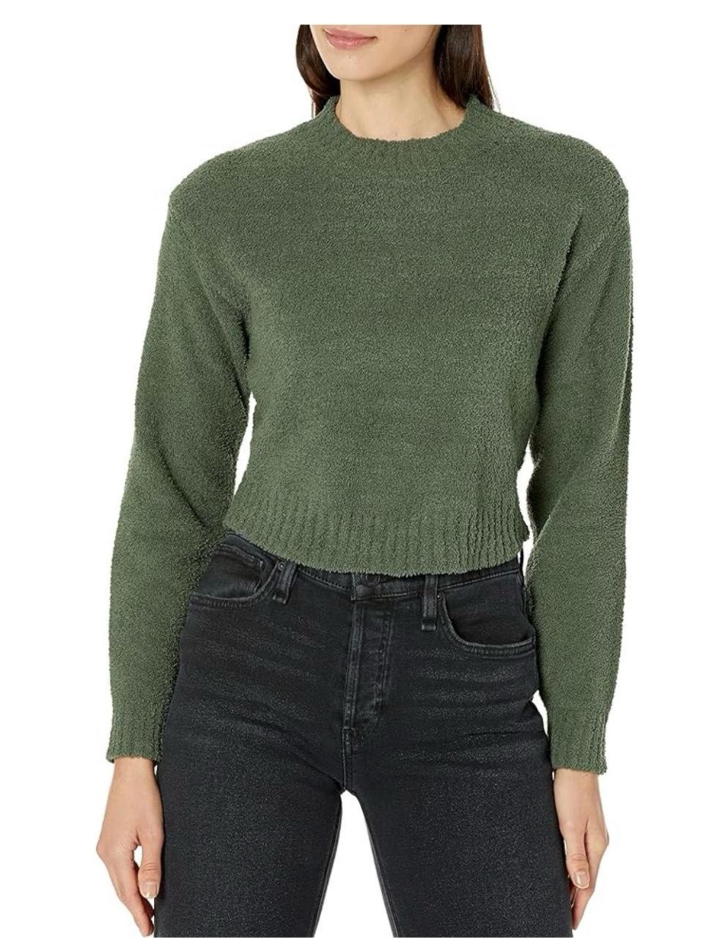 UGG Women's Olive Green Crewneck Sweater